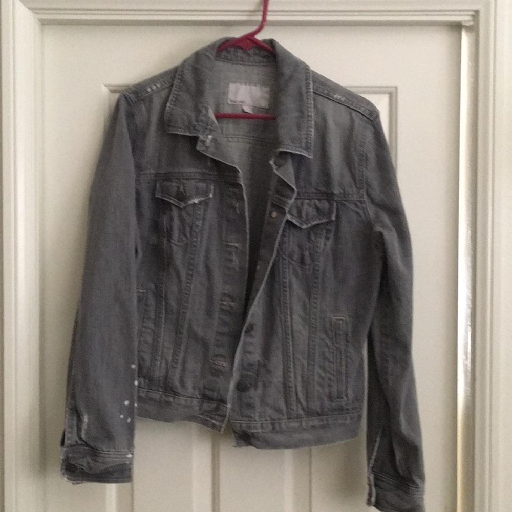 Grey denim jacket